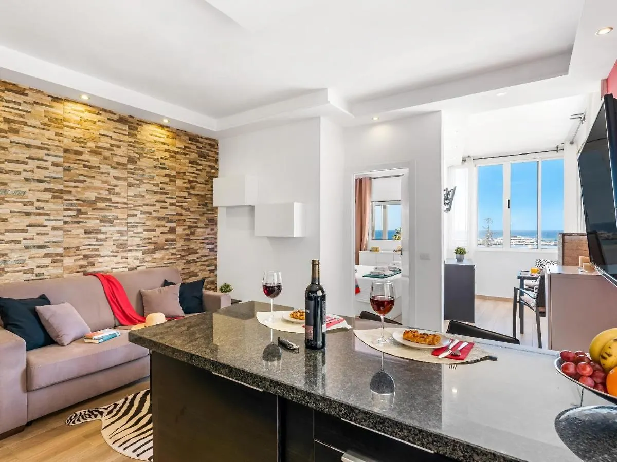 Apartament Rosamar 313 Luxury Vista Al Mar Wifi Los Cristianos  Hiszpania