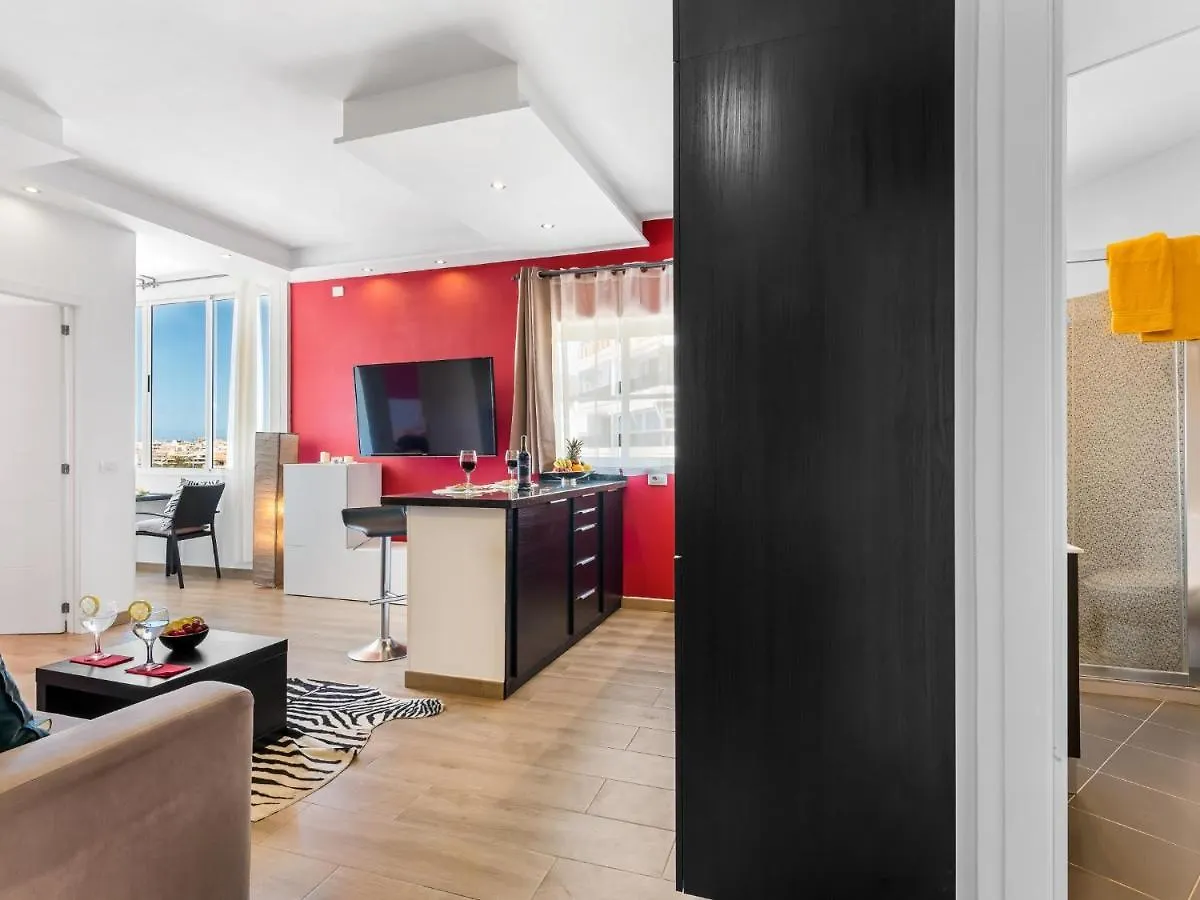 Apartament Rosamar 313 Luxury Vista Al Mar Wifi Los Cristianos  0*, Los Cristianos (Tenerife)